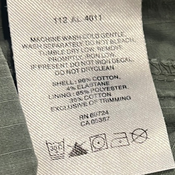 Columbia Green Bermuda Cotton Blend Shorts size 6 - Picture 12 of 12